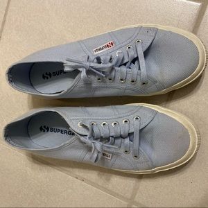 Baby Blue Superga Shoes
